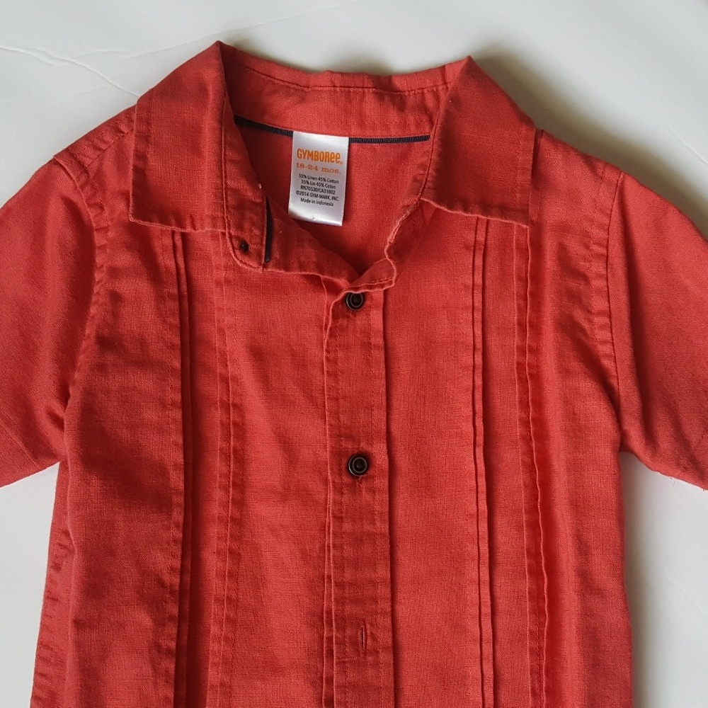 Gymboree Short Sleeve Button Down Shirt